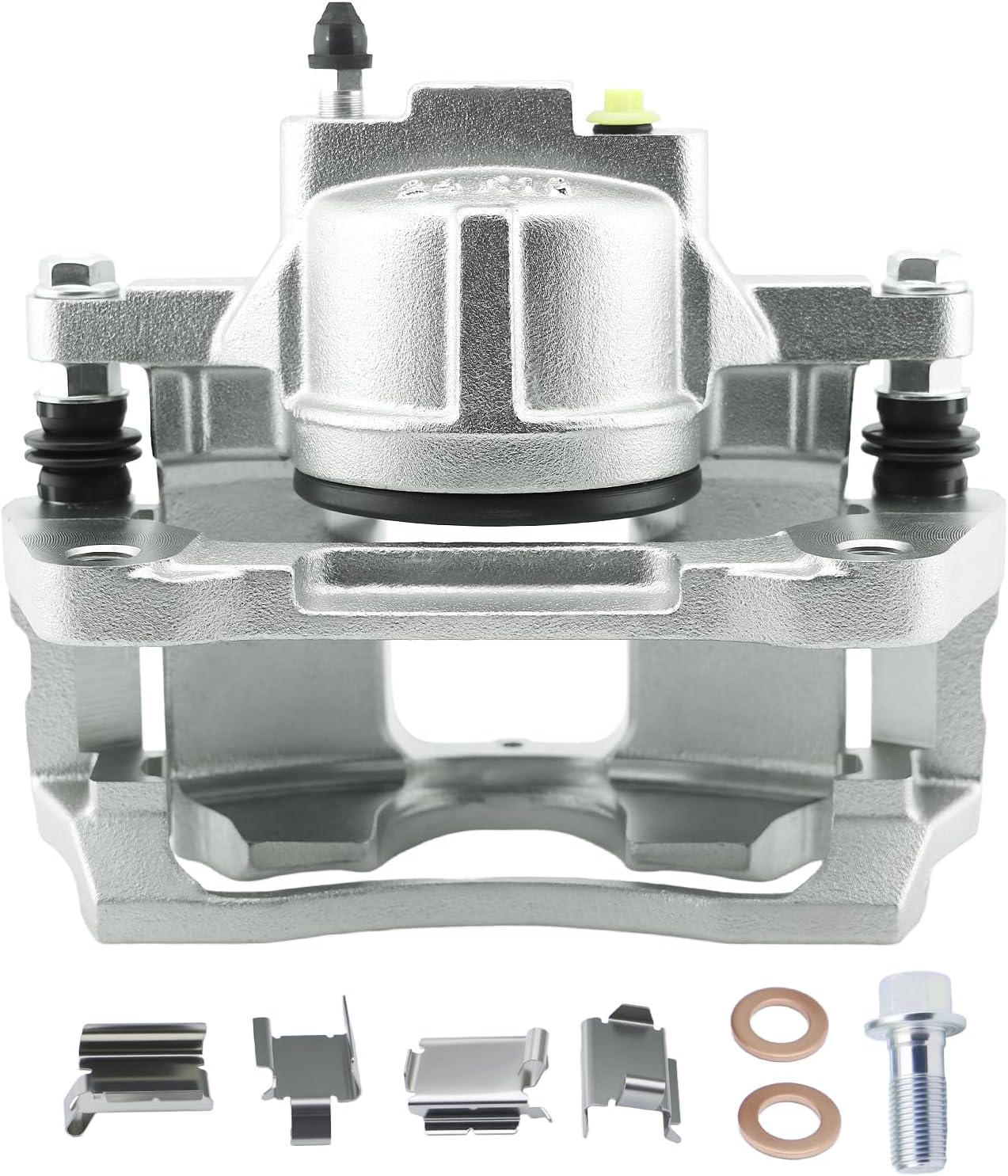 Betthand Front Right Brake Caliper 18B5044 Replace for 07-17 Jeep Wrangler, 18 Wrangler JK, 08-12 Liberty, 07-11 Nitro, Front Left for 08-16 Dodge Grand Caravan, Chrysler Town & Country, FRC11879