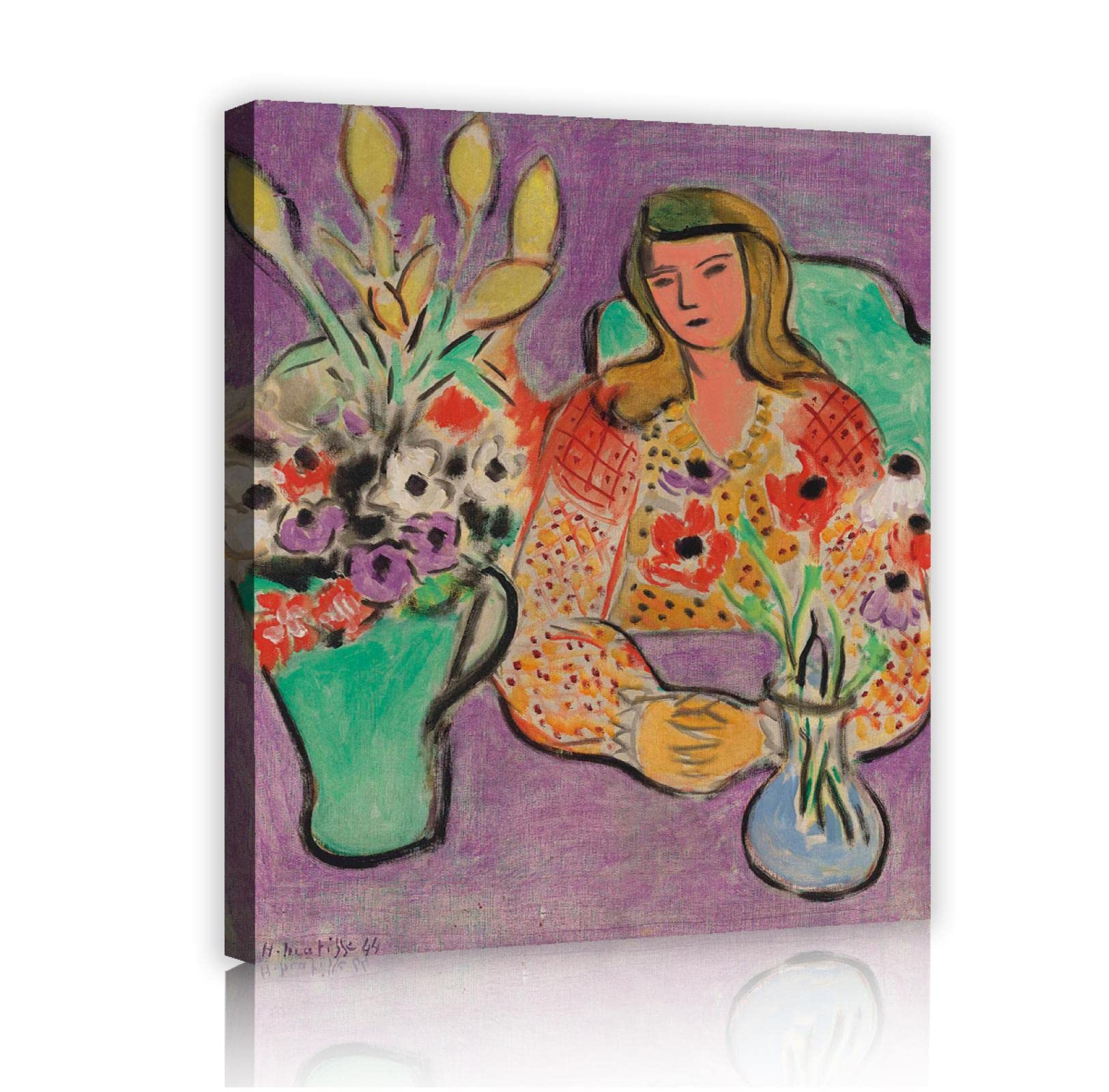 Impression sur toile pour décor de chambre à coucher élégant - 8