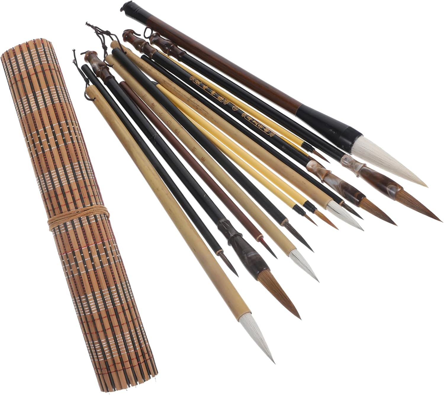 Angoily Delicate Traditional Calligraphy Set Chinese Calligraphy Brush Writing Brush Chinese Calligraphy Brush Set Paint Brush