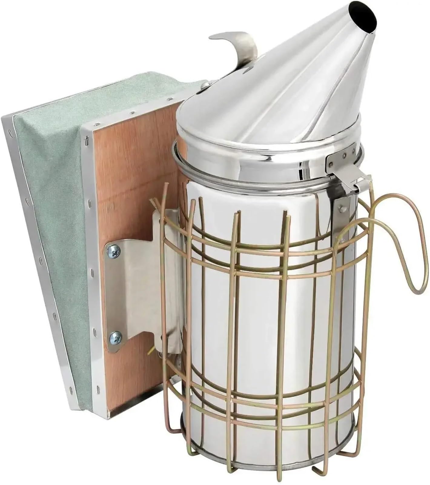 Juego de 8 piezas de suministros de apicultura, herramientas for apicultura, ahumador de colmenas, caja de cultivo y alimentador de agua for colmenas. herramientas de apicultura