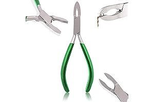 OdontoMed2011 Ring Closing Pliers 5" - Professional Piercing Pliers for Smooth and Precise Jewelry Closure