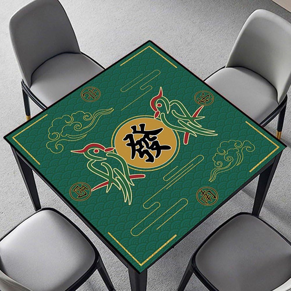 Mata mahjong, obrus mahjong, antypoślizgowy i redukujący hałas, obrus do mahjonga, pokera, gier karcianych, planszowych i kaflowych