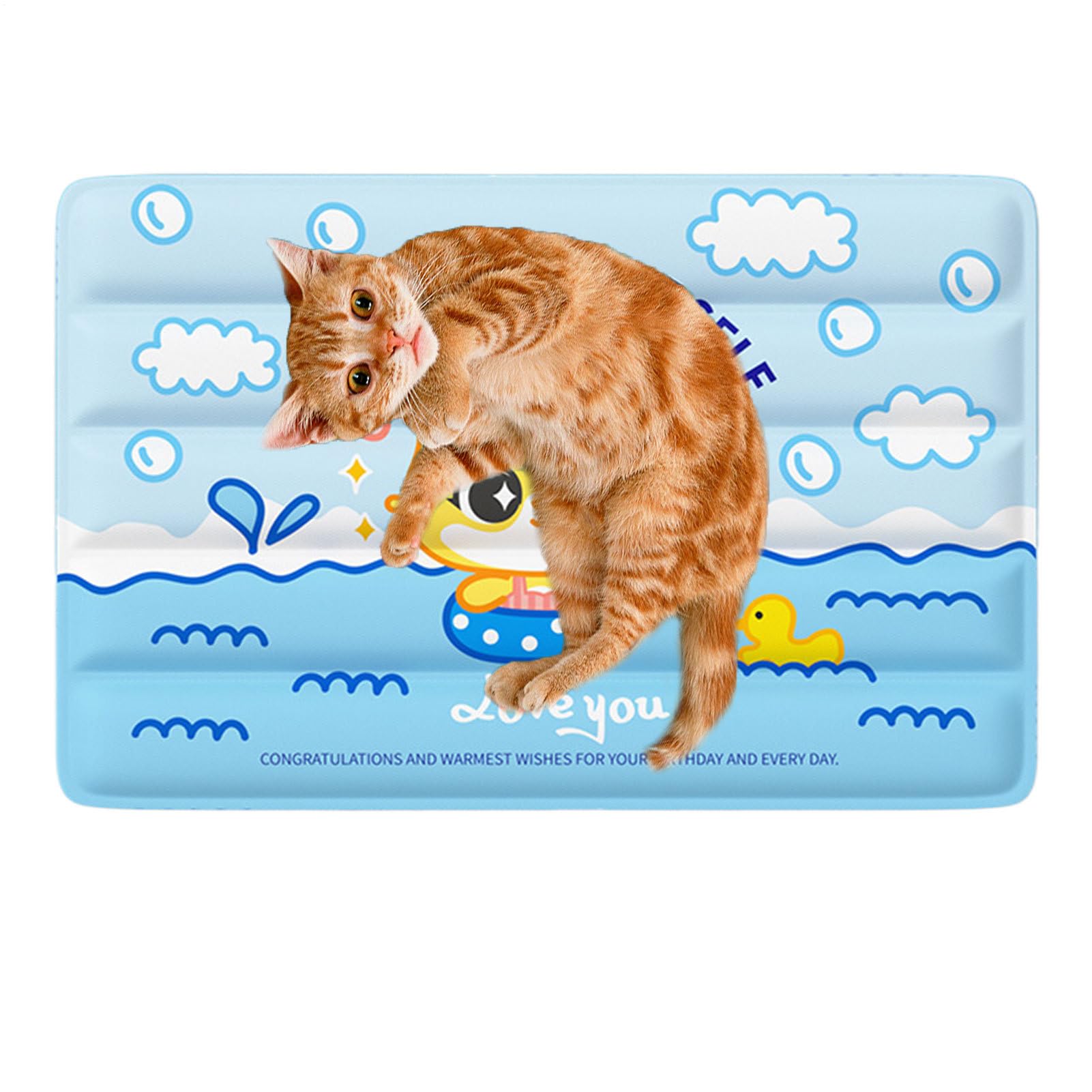 Tapis de refroidissement pour animaux face aux fortes chaleurs d'été coussin imperméable