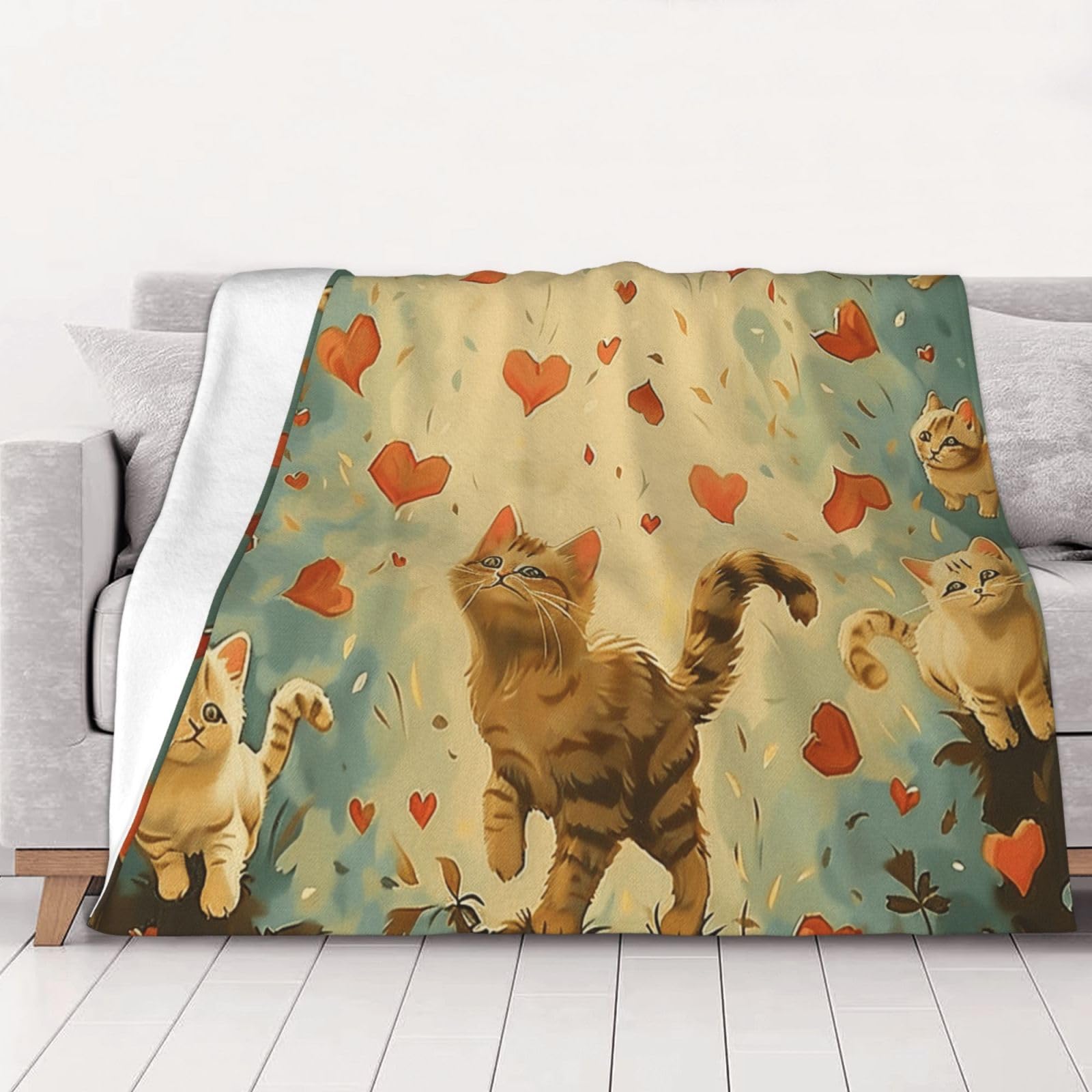 Couverture en flanelle douce contre le froid de l'hiver sur le lit
