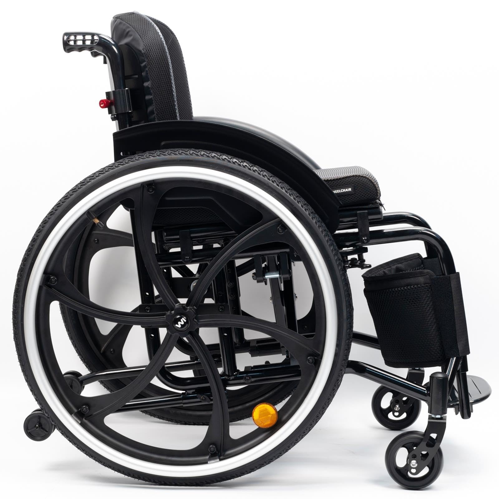 Fauteuil roulant pliant,Léger,Chaise Handicapé,Fauteuil roulant de transit