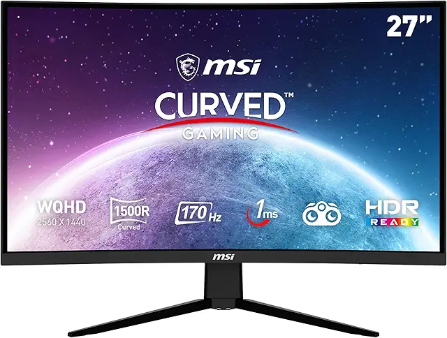 Imagen relacionada con MSI G273CQ - Monitor Curvo Gaming de 27