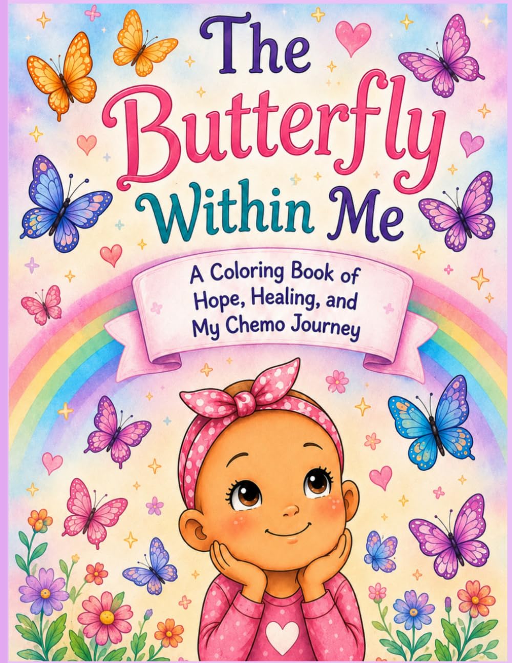 The Butterfly Within Me: A Coloring Book of Hope, Healing, and My Chemo Journey