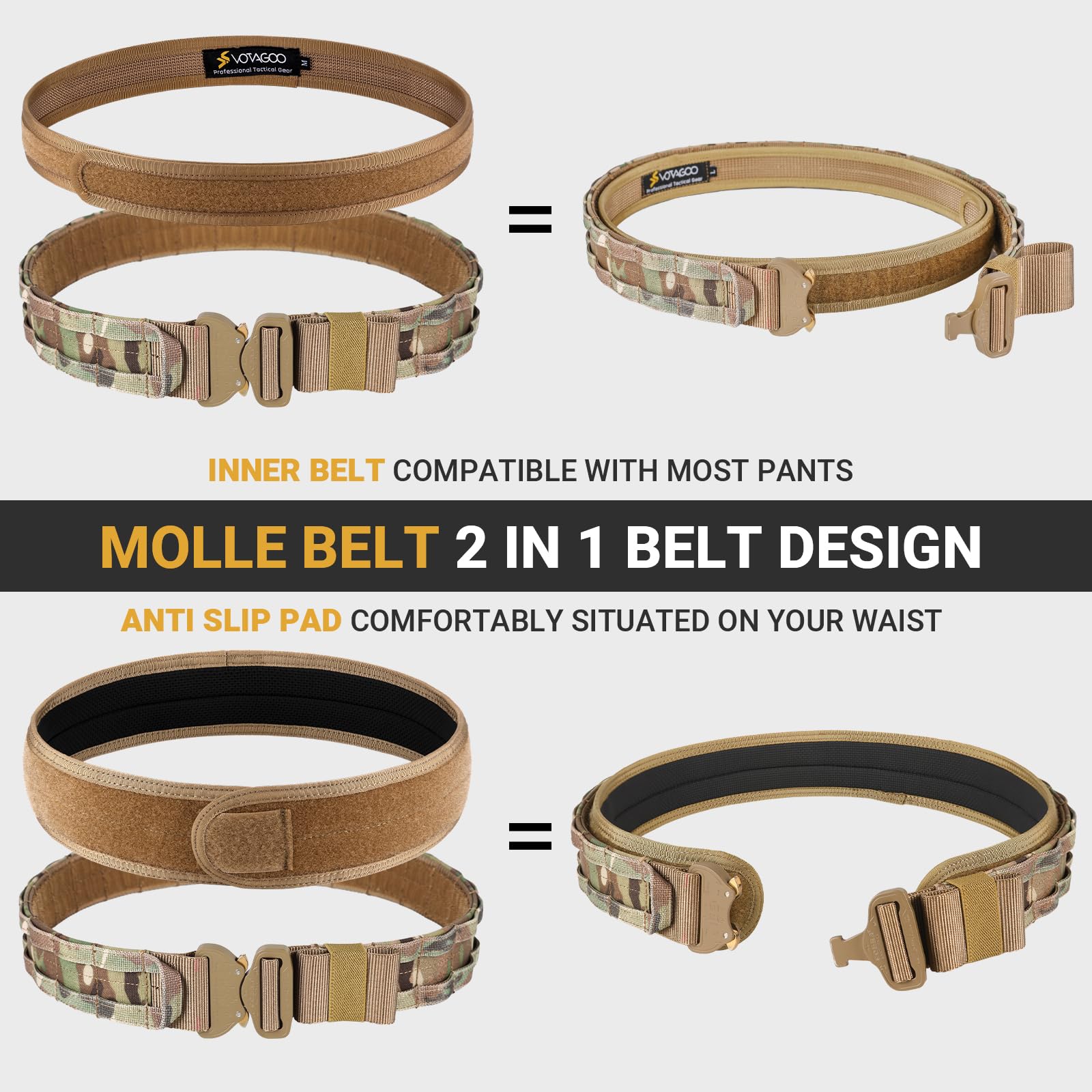 Galco Gunleather TS662B Springfield XD-S Tac-Slide Holster, Black, 3.3