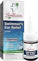 Similasan Swimmer's Ear Relief Ear Drops - Natural Homeopathic Relief for Clogged Ears After Swimming, 0.33 oz