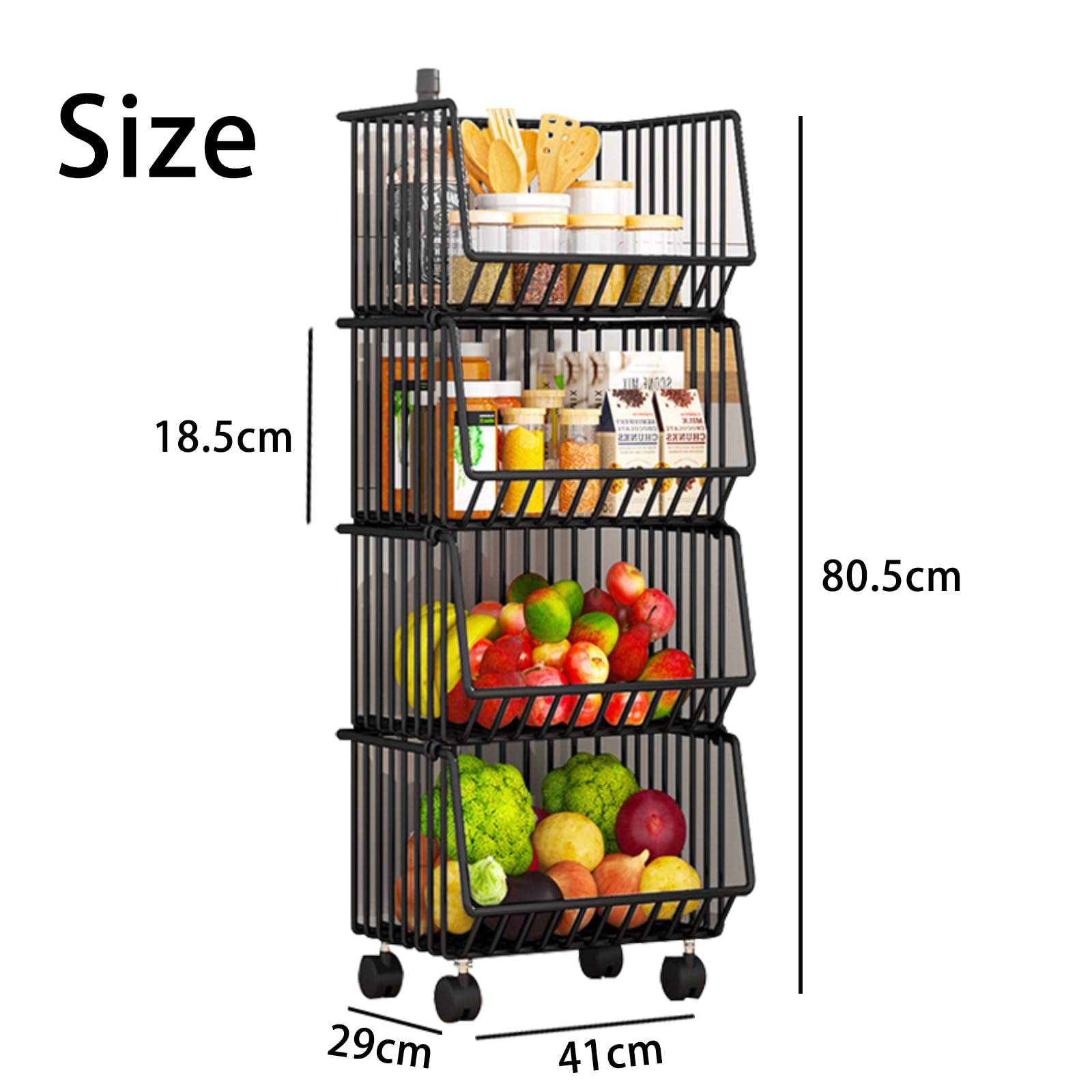 2 Panier à uits en métal à plusieurs niveaux, rangement en maille, bol de cuisine, rangement de cuisine, panier à uits en métal - Chine Panier Le panier de uits et stockage prix