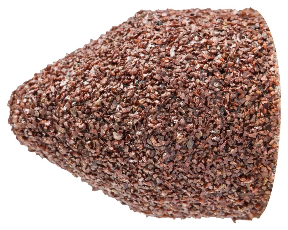 PFERD 46077 Policap Abrasive Cap, Shape G, Aluminum Oxide A, 1/2