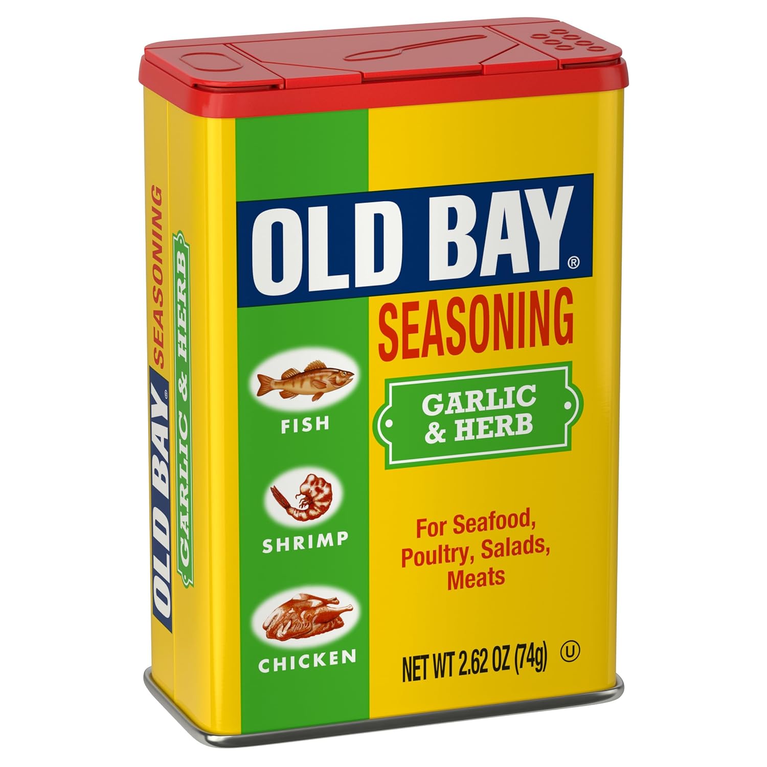 OLD BAY Garlic Herb Seasoning, 2.62 oz (Pack of 12)