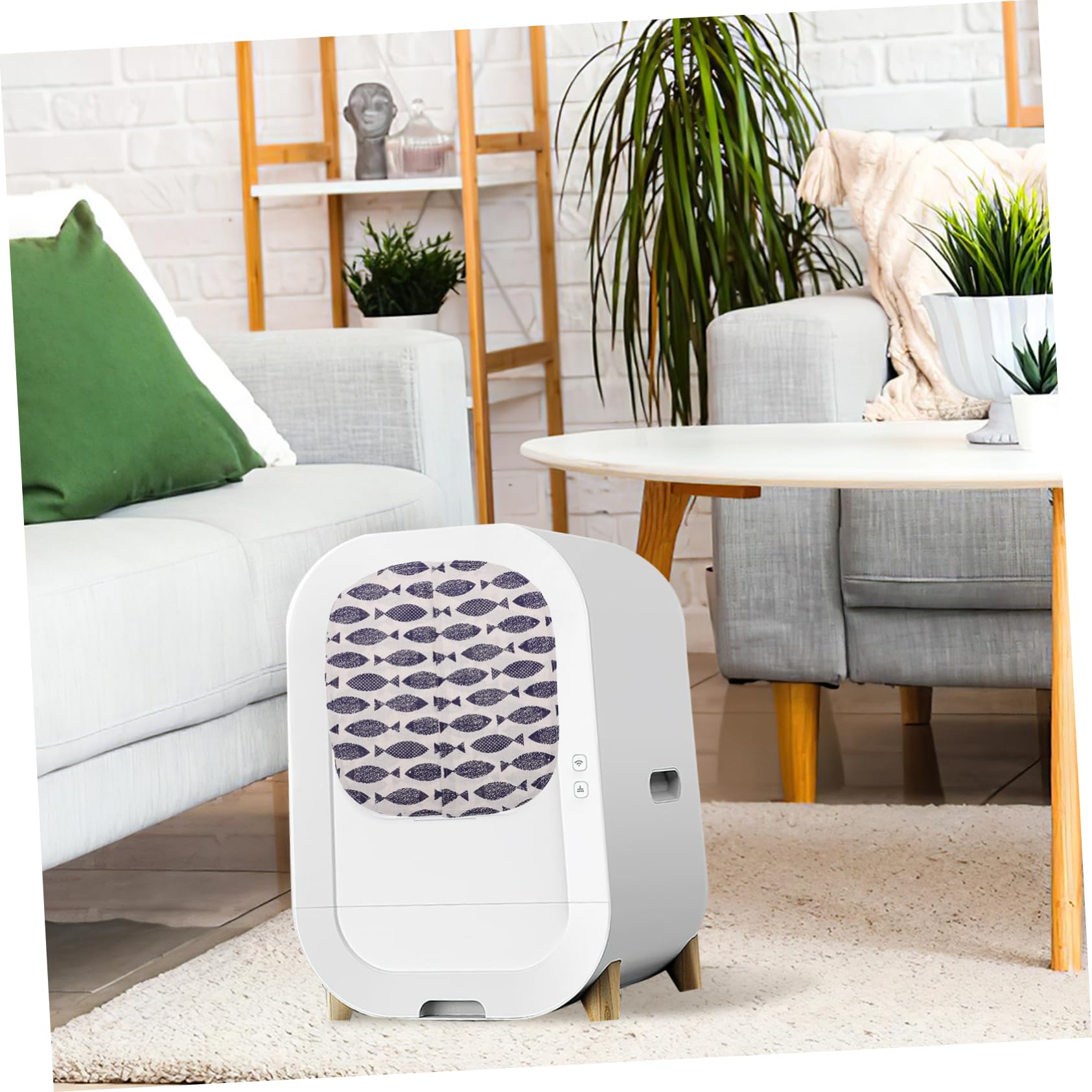SUPVOX 5piezas Kit De Repuesto Para Cortina De Puerta De Caja Para Gatos Compatible Caja De Automática Diseño y Divertido Fácil Instalación y Mantenimiento Limpieza