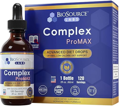 Miniatura 9 de Complex ProMAX Premium Gotas Dietéticas 2 oz (Paquete de 2 Botellas) - Suministro para 60 Días