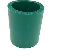 Vista 4 de Pen Kit Mall - Enfriador de latas de espuma gruesa en blanco de la vieja escuela, no plegable (amarillo brillante, 6)