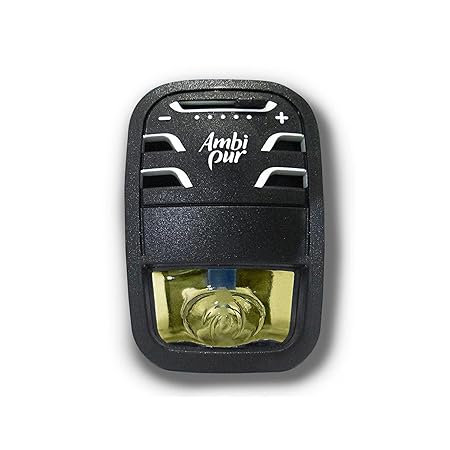 Ambi Pur Car Air Freshener Starter Kit, Sweet Citrus and Zest, 7.5 ml