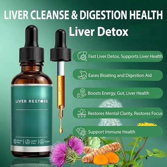 Liver Restore for Cleanse Digestion Aid Health