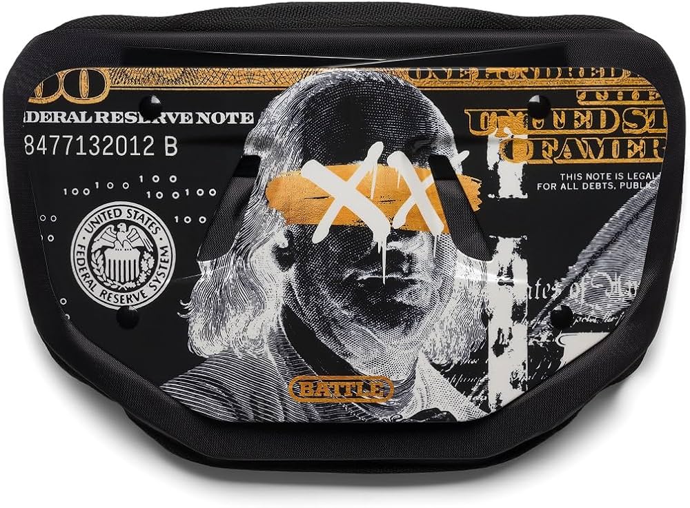 Amazon.co.jp: Battle Sports ノベルティ フットボールバックプレート