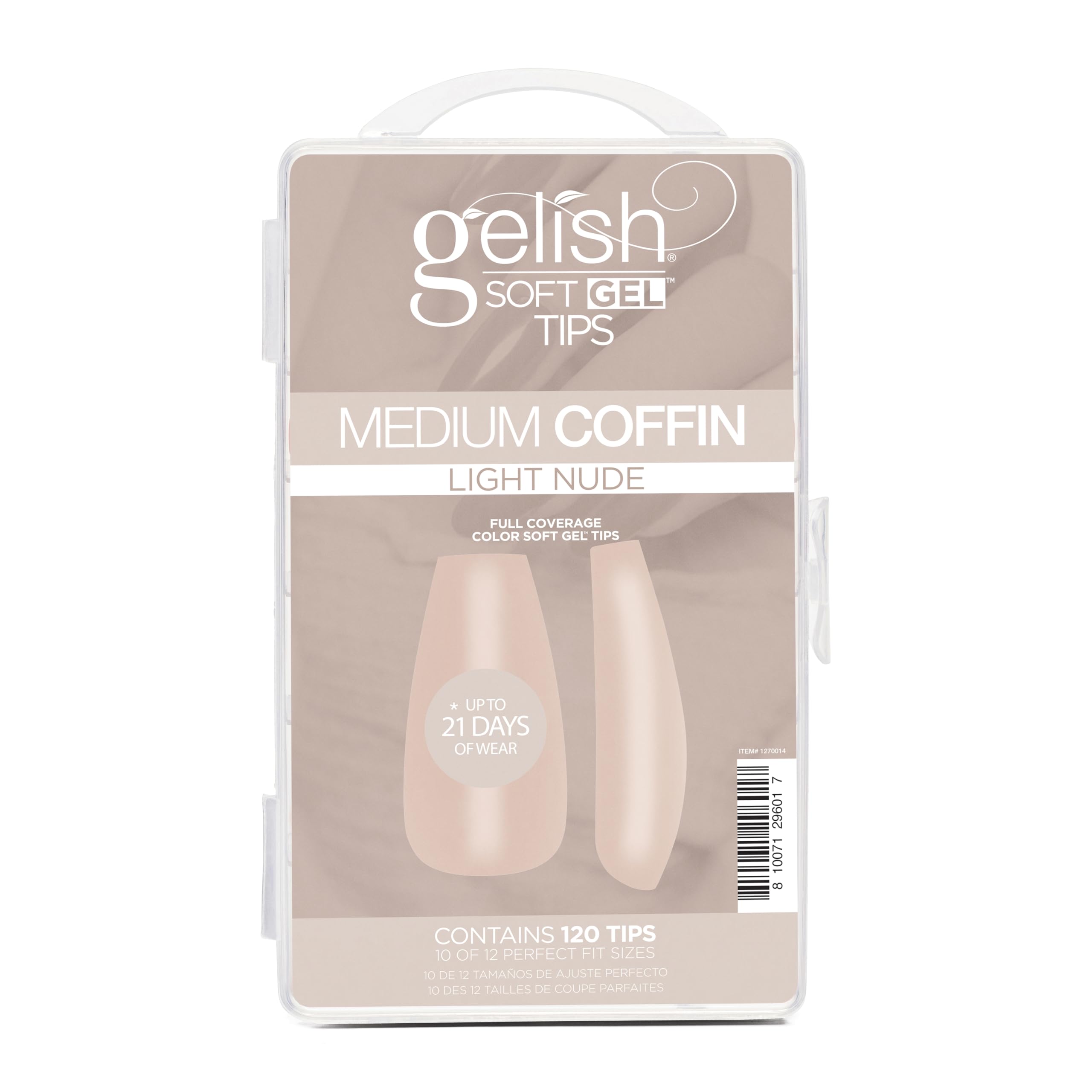Gelish Soft Gel Tips - Press on Nails -9