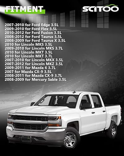 Miniatura 2 de SCITOO AW6023 Bomba de agua de motor con junta para Ford para Lincoln para Mazda para Mercury Fusion Taurus MKZ 6 CX-9 Edge Flex MKS MKT MKX Taurus