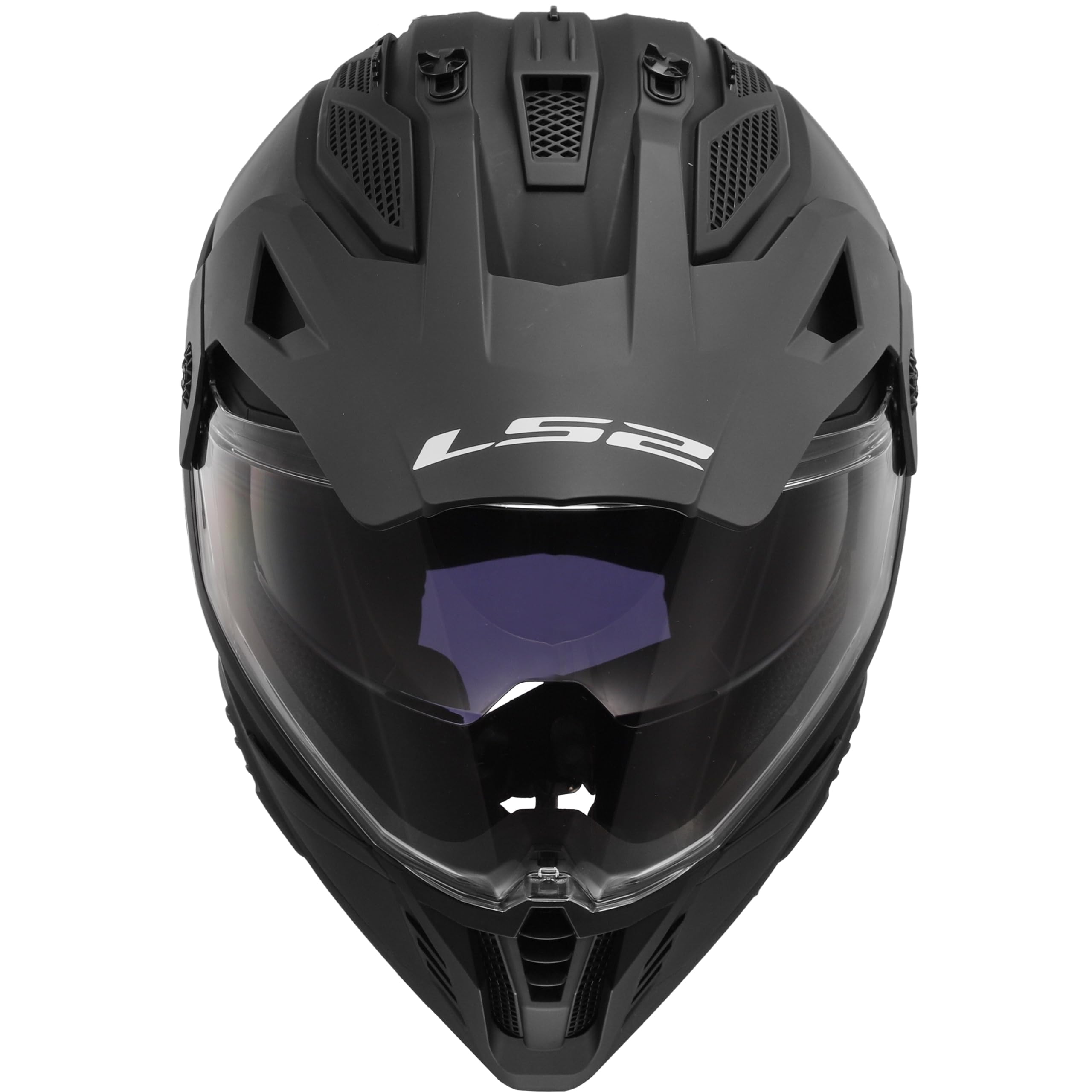 LS2 Unisex Pioneer Ii Noir Mat Motocrosshelme