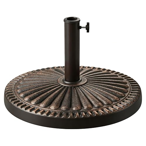 40 lb Round Heavy Duty Patio Market Table Umbrella Base