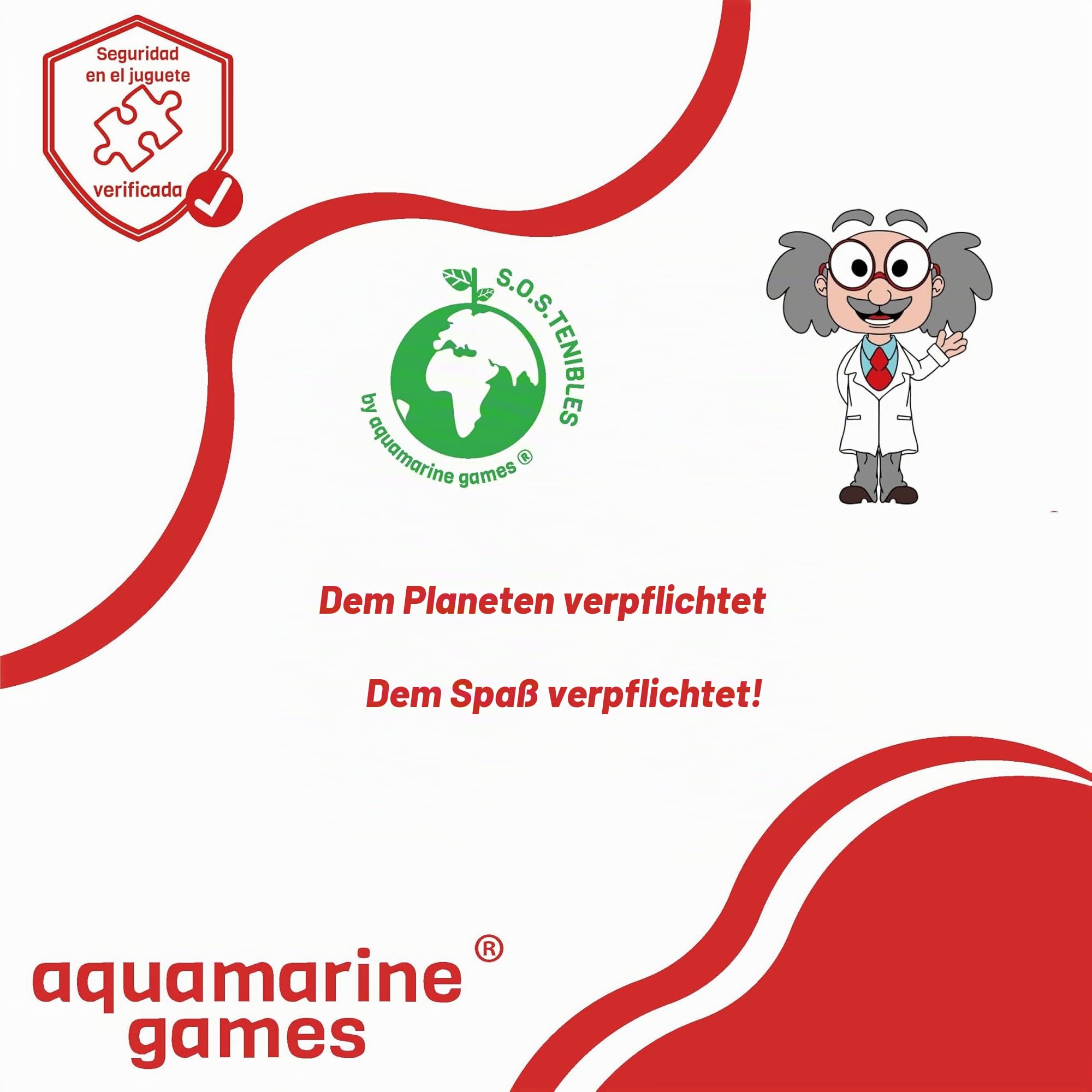 Aquamarine Games DO001 Rummy, Spiel für 6 Spieler, Modelle