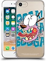 Vista 25 de Head Case Designs Officially Licensed Courage The Cowardly Dog Character Art Graphics Gel Case [Military Grade] Compatible with Apple iPhone 7