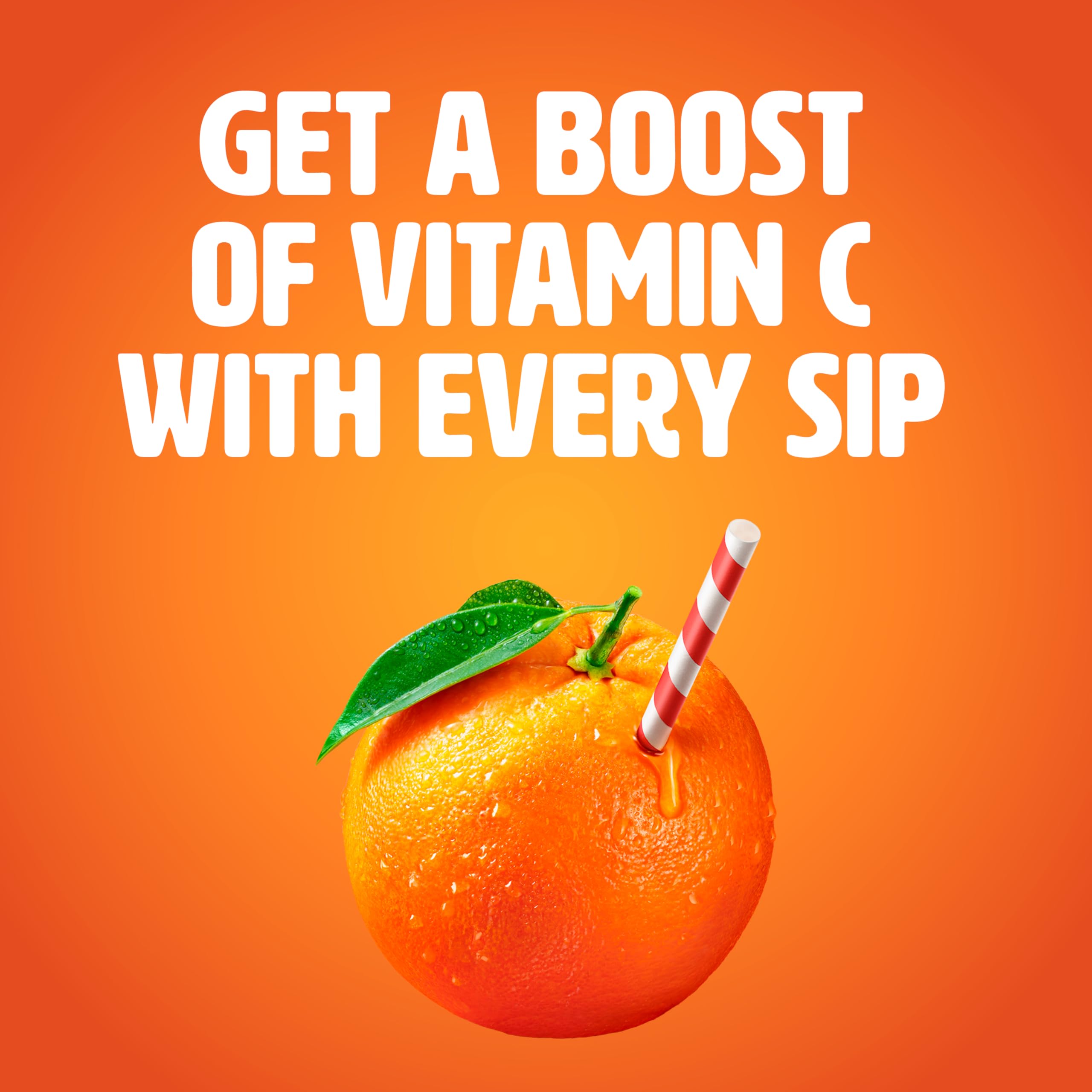 Tropicana 100 Juice Orange Blend Single Serve 10 fl oz Bottles Pack of 24 - Real Fruit Juice — view 5