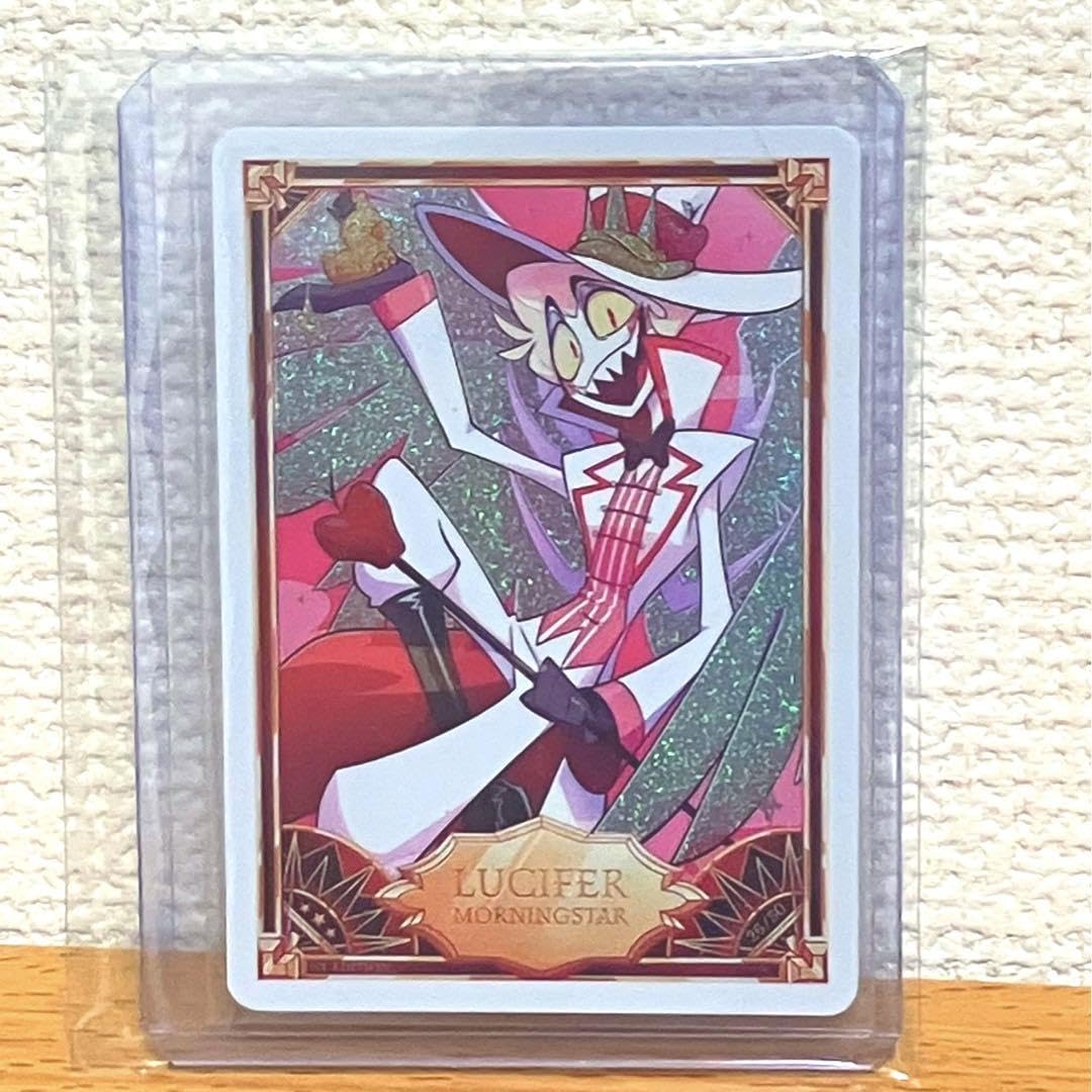 ハスビンホテル ルシファー アートカード 4枚セット Amazon.co.jp: Hazbin hotel ハズビンホテル キラ ホロ カード
