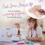 Kit à coudre pour les enfants débutants (âge 14+) ✦ DIY Artisanat pour les filles & Hommes ✦ Couper & Coudre la sirène de panneau de tissu (Tales sous-marines)