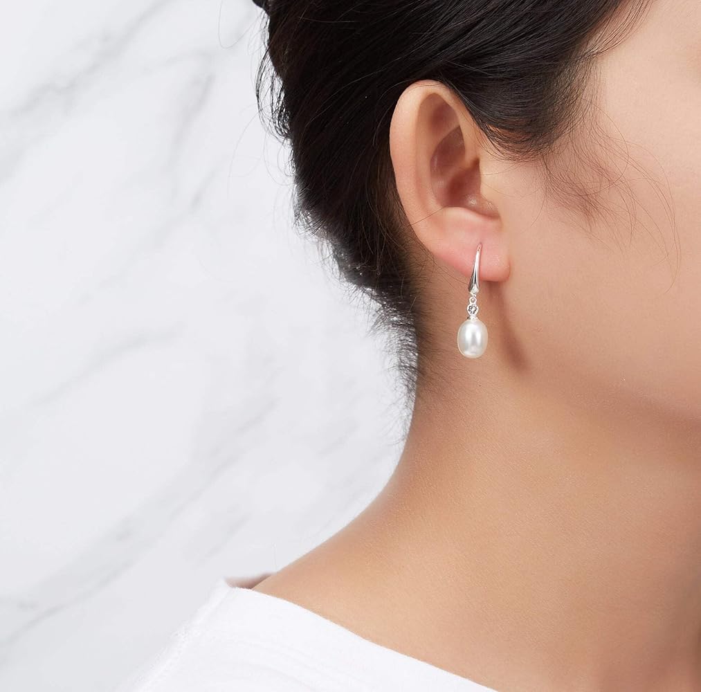 ピアス Teardrop Pearl Unbalanced Earrings - Silver MONDAY EDITION】Teardrop Pearl Unbalanced Earring - Silver