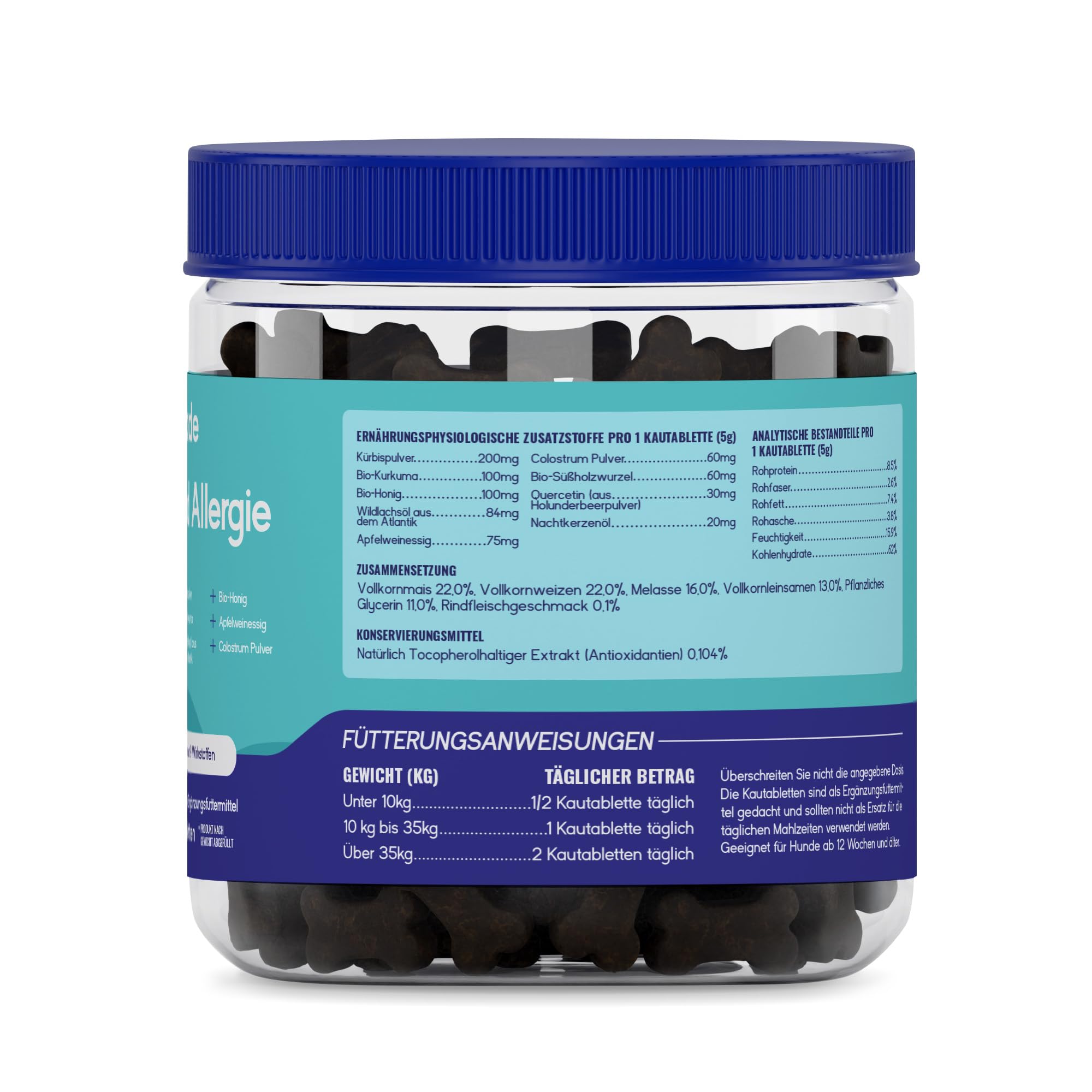 PupGrade Juckreiz und Allergie für Hunde – Hautgesundheit & Immununterstützung mit Atlantischem Lachsöl – Hilft bei Juckreiz – 30 Weiche Kausnacks