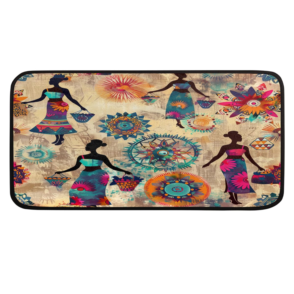 Tapis de cuisine antidérapant et absorbant 99 x 51 cm pour sécuriser l'évier et la buanderie