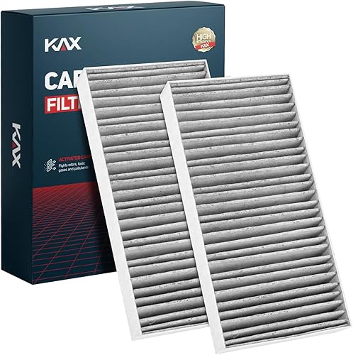 Miniatura 12 de Filtro de aire de cabina KAX, reemplazo para CF11668, para Dodge Challenger, Charger, Chrysler 300, filtro de cabina con carbón activado, reemplazo