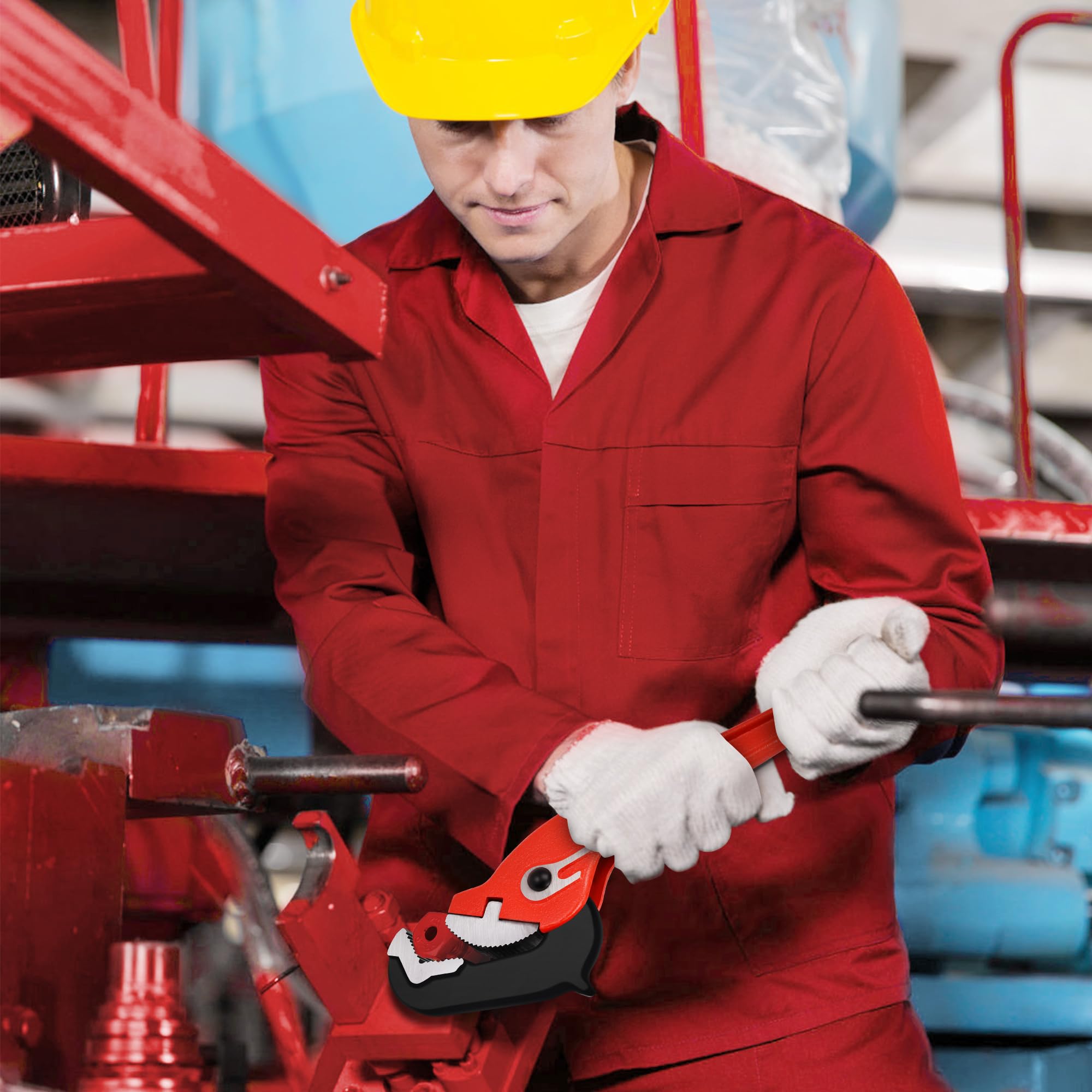 MaxPower Chiave per Tubi con RapidGrip CrV, Chiave Stillson da 350 mm, Giratubi con Apertura Massima 54 mm, Chiave per Tubo Uso con Una Sola Mano