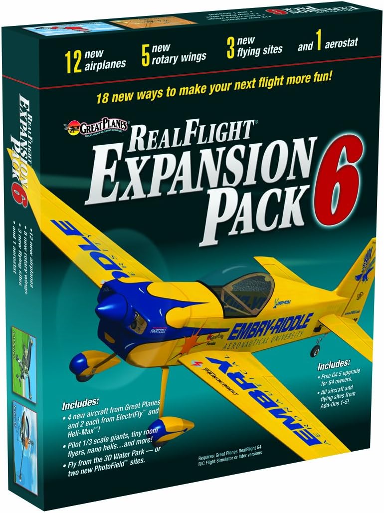 Great Planes RealFlight G4 and Above Pack 6 Expansion