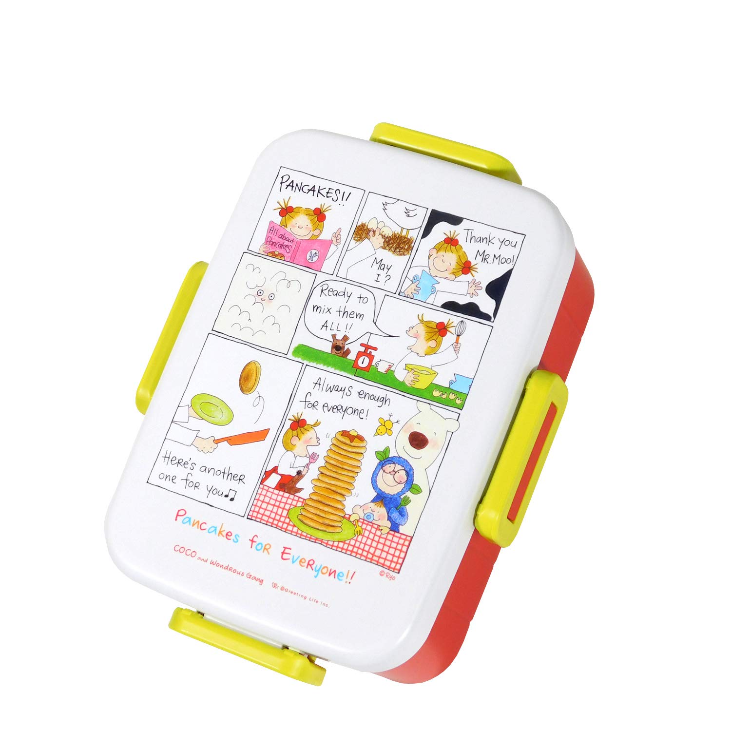 Amazon｜ココちゃん グリーティングライフ 4点ロック ランチ