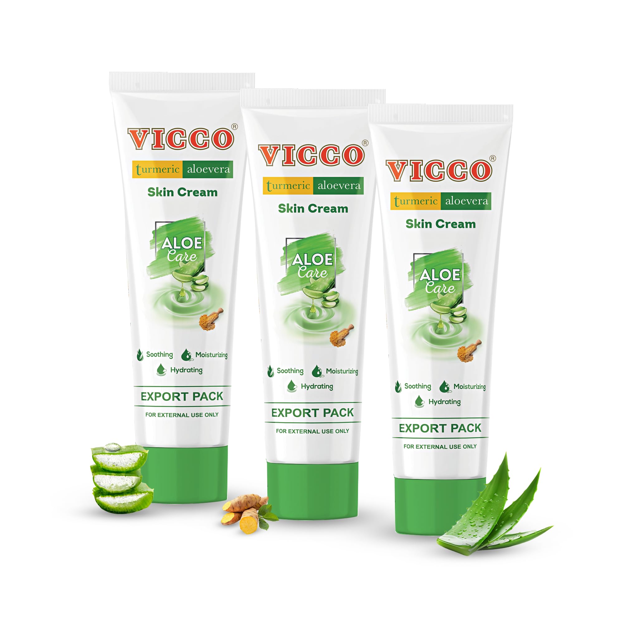 Amazon.com : Vicco Turmeric Aloe Vera Skin Cream – Natural Face