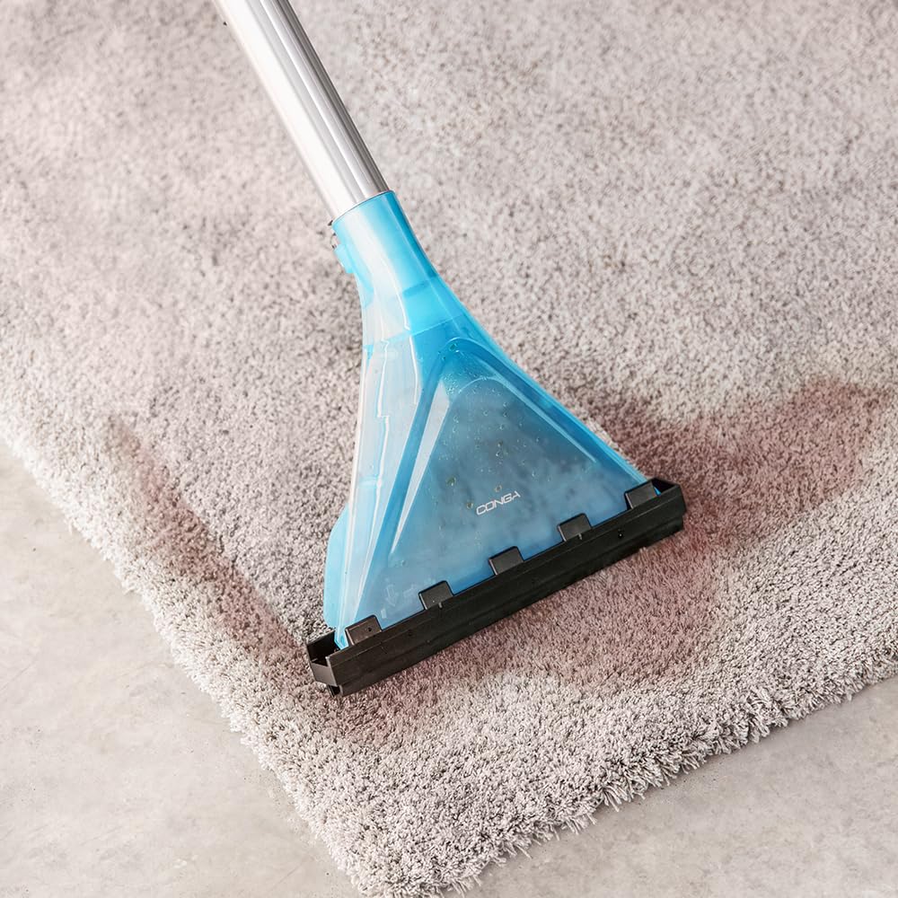 Cecotec Aspirapolvere Solidi, Liquidi, Tappezzerie e Tappeti con Cavo Conga CarpetClean 20000 MAX. 1400W, 22Kpa, Serbatoio Acqua Pulita 4L e Sporco 20L, Filtro HEPA, Raggio d'Azione 7m