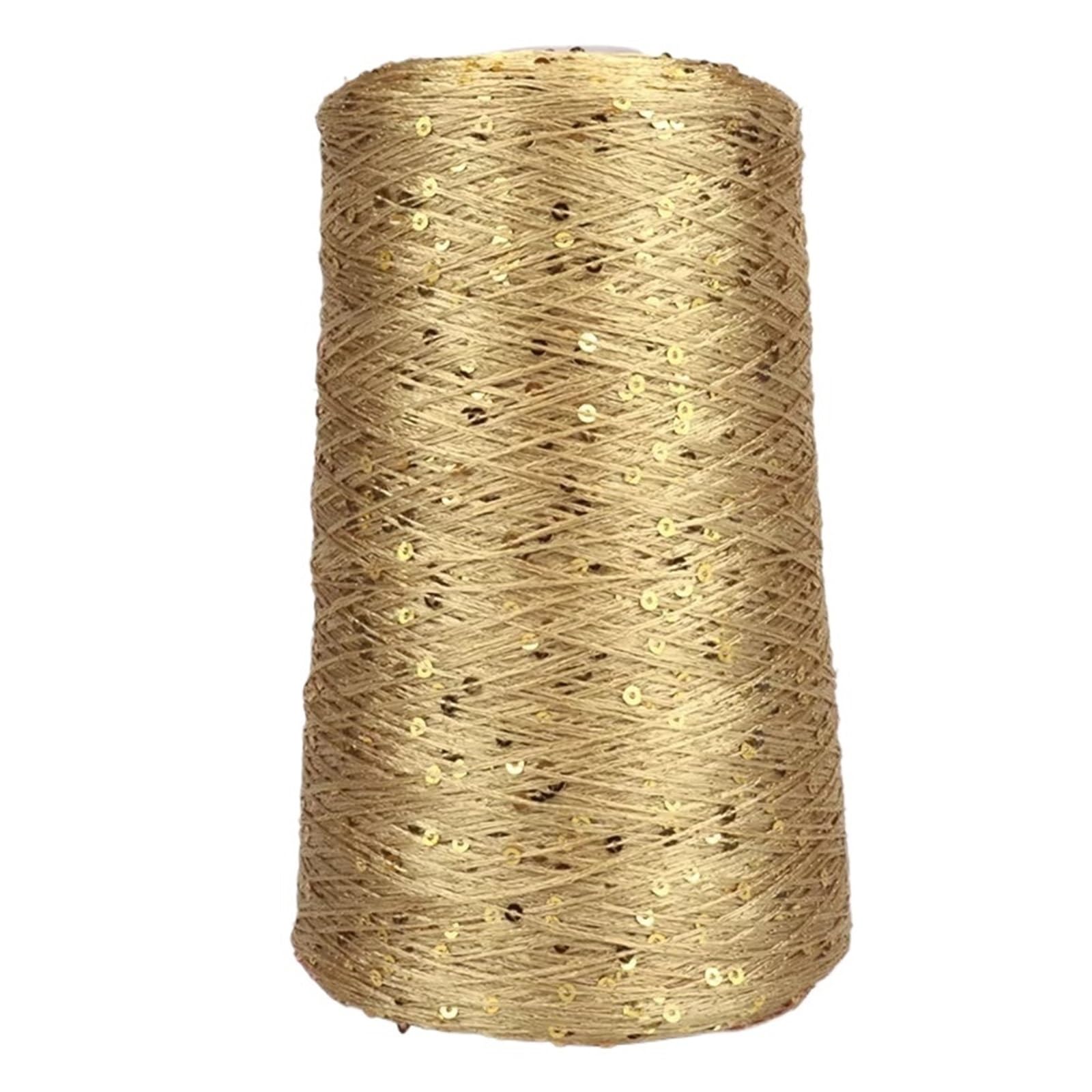 Filato Fantasia Glitterato Paillettes Filato perlato colorato Confezione da 500 g Sciarpe fai te Maglioni Articoli tessuti a mano(Color 8)