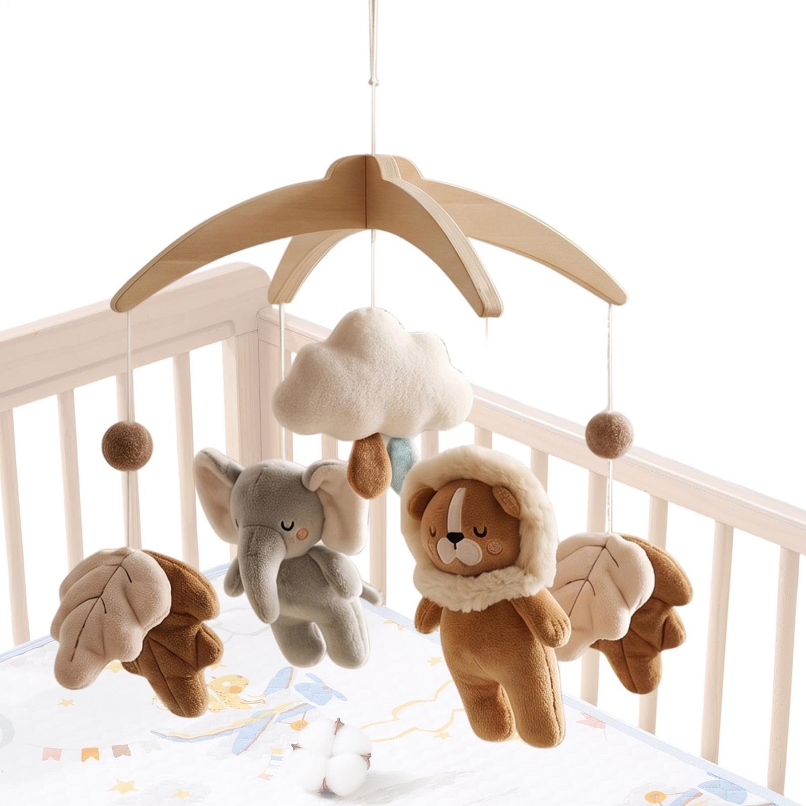 Lettino mobile per bambini, giocattolo di peluche per passeggino, per | Mobile rilassante per lettino, per ragazze, casa, camera da letto, soggiorno, sala giochi, asilo, dormire, viaggi