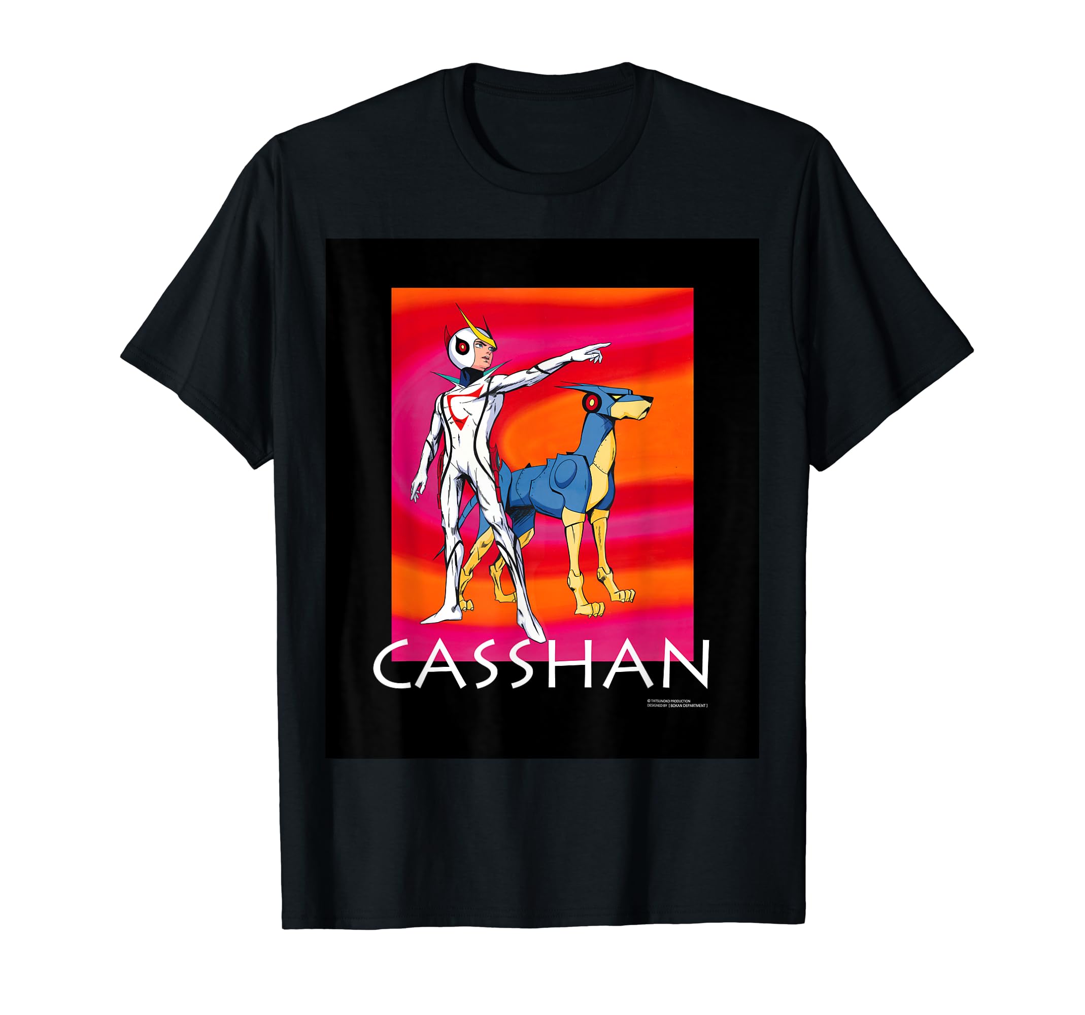Amazon | キャシャーン L Tシャツ | Tシャツ・カットソー 通販