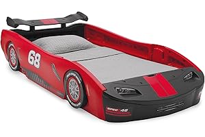 Delta Children Turbo Race Car Twin Bed