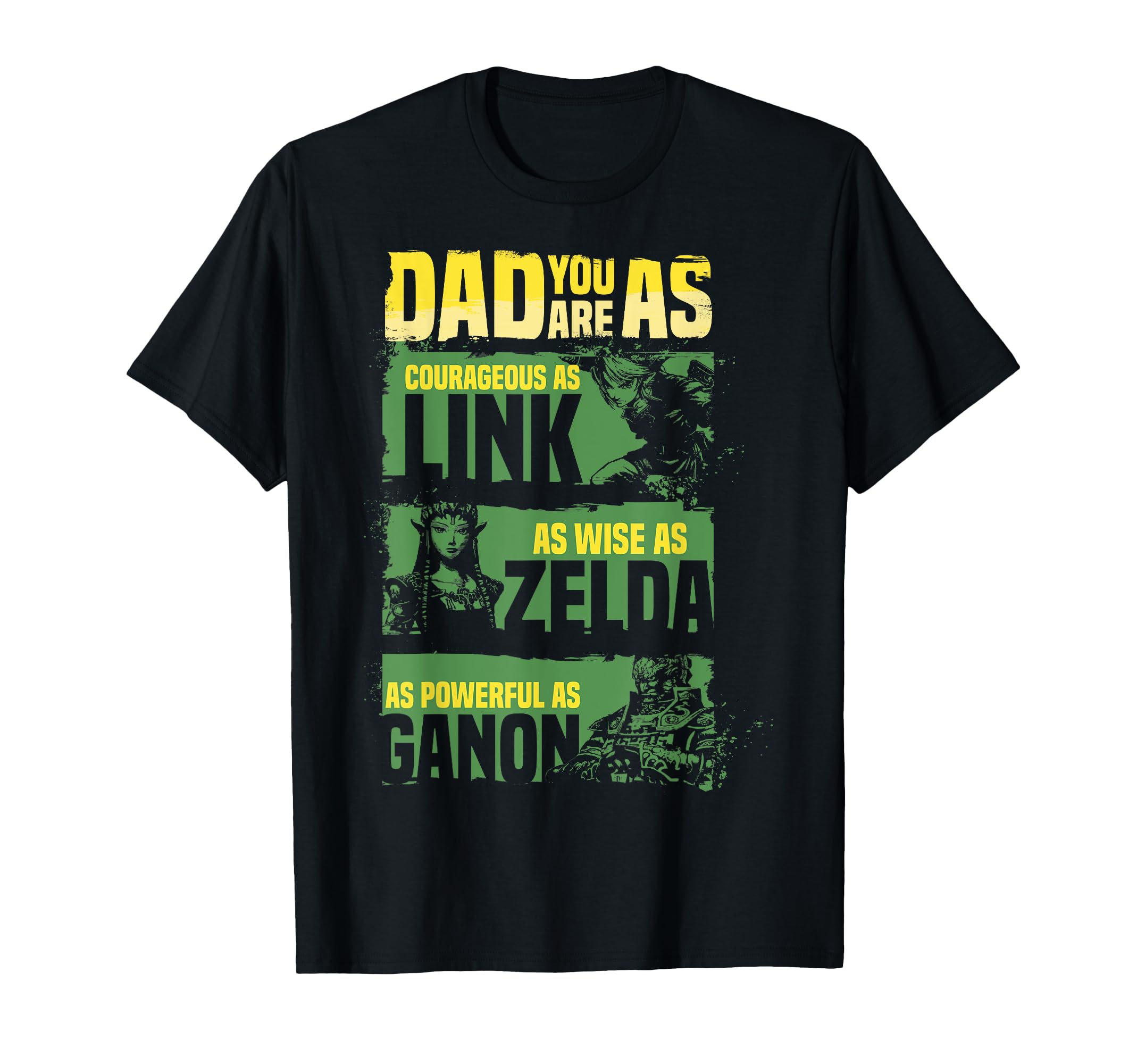 Nintendo Legend Of Zelda Dad Relates To Game Graphic T-Shirt T-Shirt
