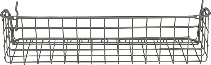 Spectrum Diversified Pegboard Wall Mount Shelf Tool Organizer, Industrial Gray