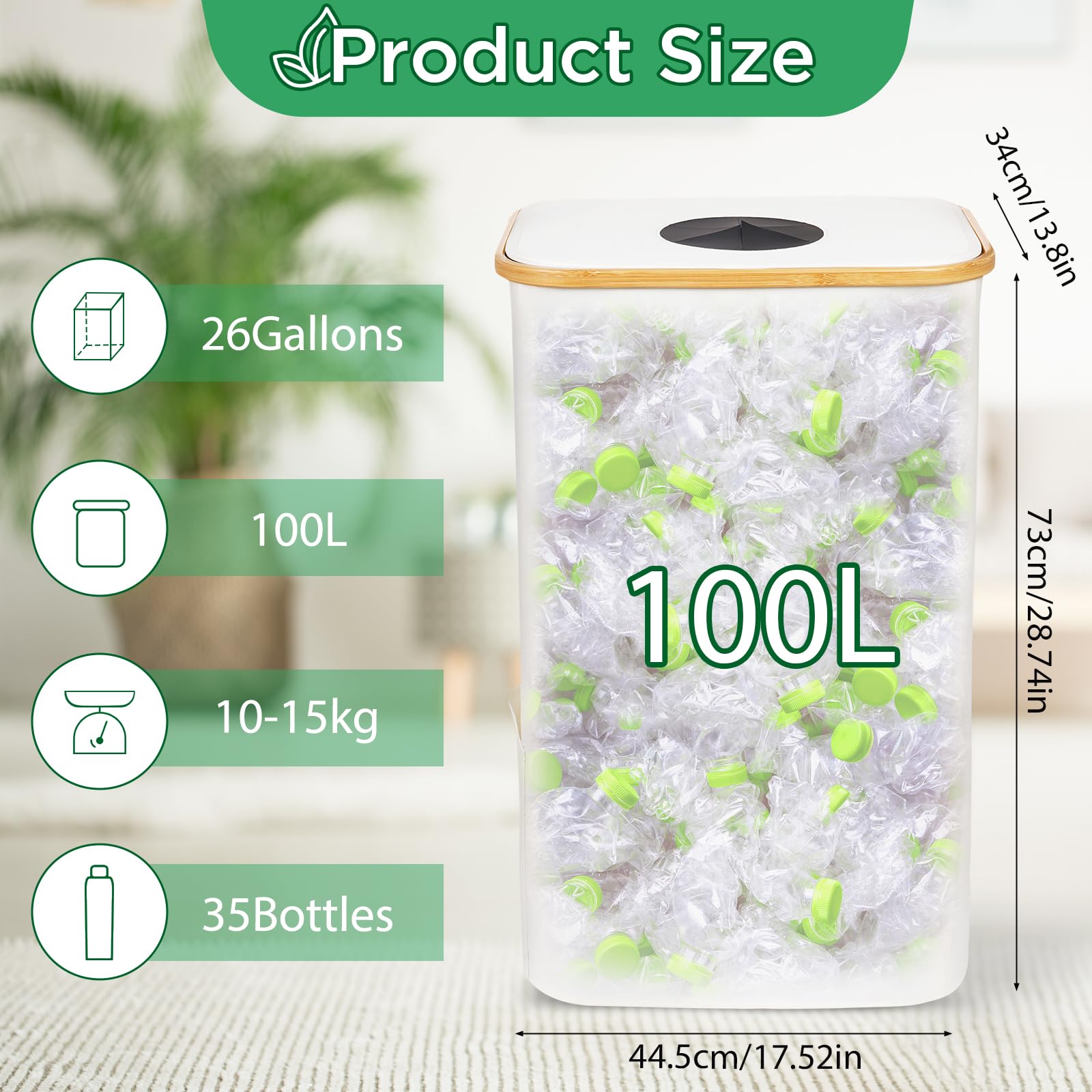 Basura Reciclaje Mini Vidrio Para Reciclar Mini Contenedor