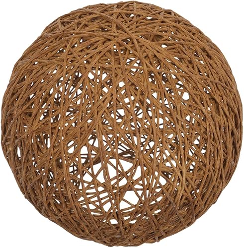 DOITOOL Lámpara de araña para decoración de miniture, mini lámpara colgante, pantalla de papel, pantalla de repuesto, pantalla de campana, pantalla