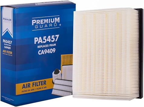 PG PA5457 Engine Air Filter | Fits 2005-2009 Audi A4 Quattro 2.0L, 3.2L, A4 2.0L; 2002-2005 A4 Quattro 1.8L; 2002-2007 A4 1.8L; 2004-2005 A3 Quattro 3.2L