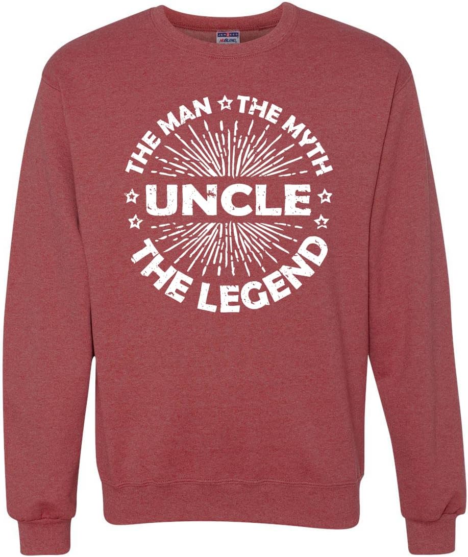 Wild Bobby Dad Man Myth Legend Funny Dad Uncle Papa Granpa Dad Gift Father's Day Unisex Crewneck Graphic Sweatshirt